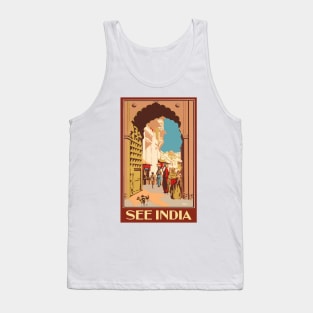 Vintage Travel - See India Tank Top